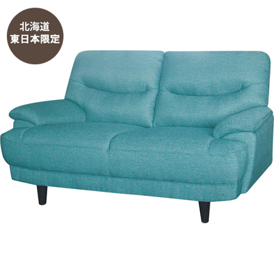 【美品】ニトリ 3人用布張りソファ (キャッツ3 DBR) ダークブラウン
